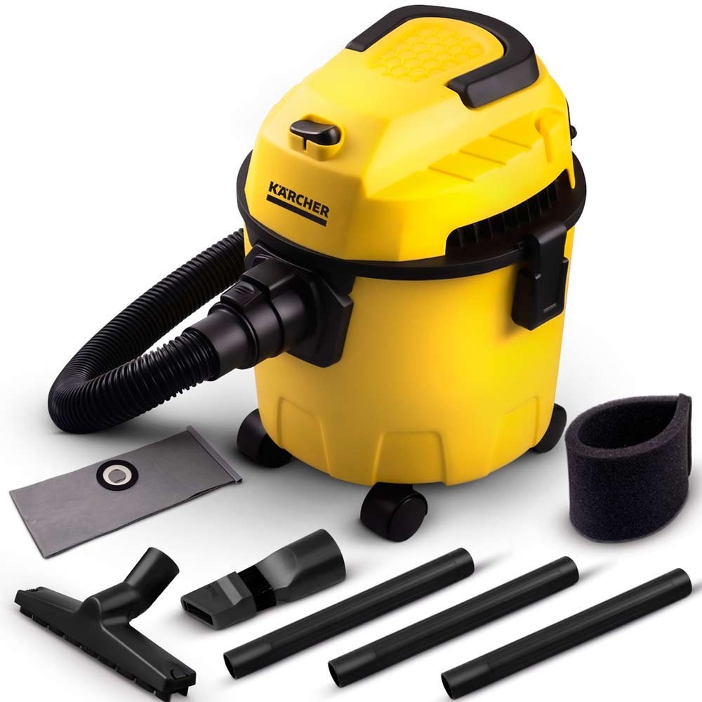 Aspirador de pó e líquido 10 litros 1.500 watts - WDL 1 Karcher