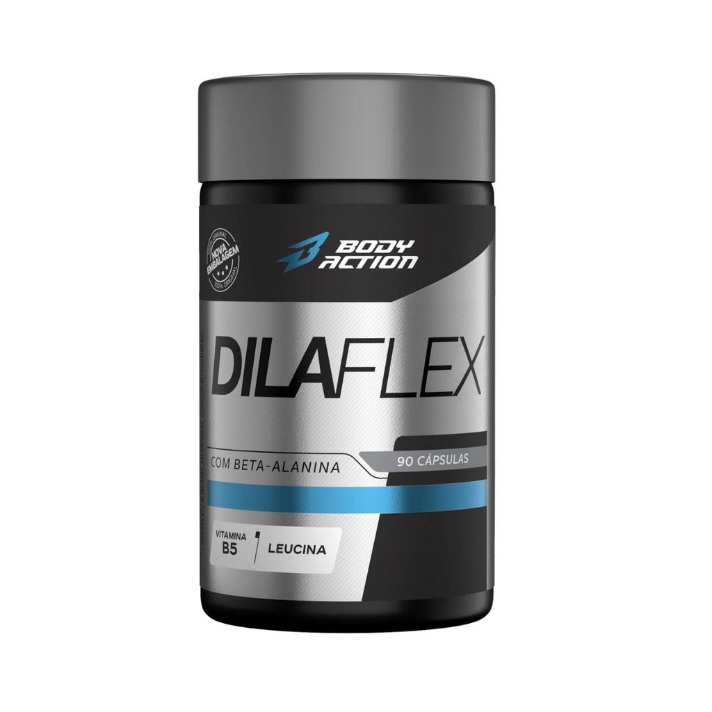 Dilaflex 90 Caps Bodyaction em Oferta na Shopee
