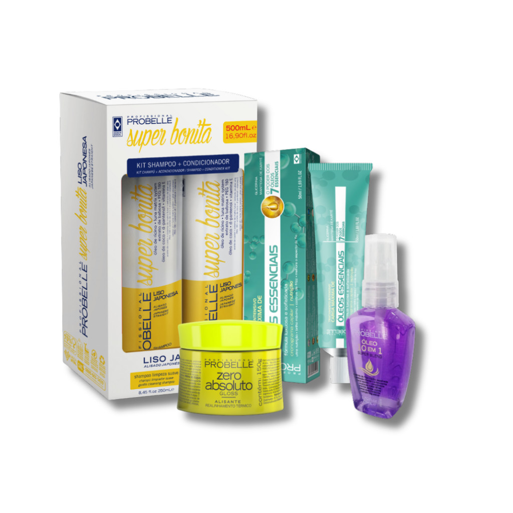 kit Liso Absoluto (4 ITENS) - PROBELLE