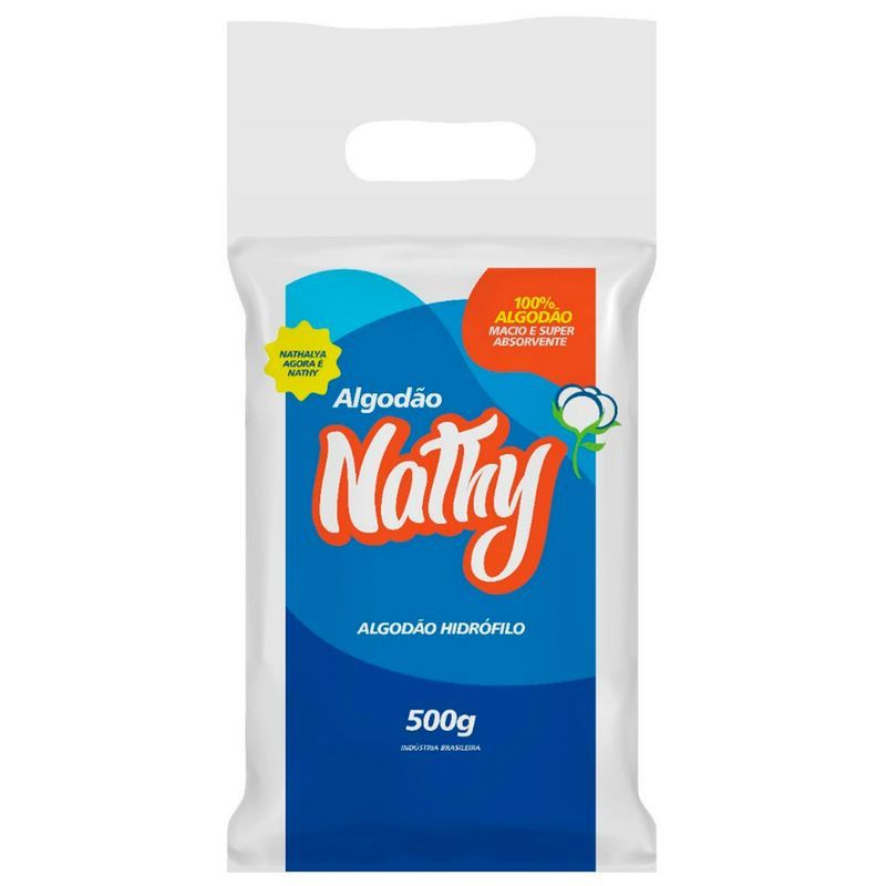 Algodão Nathy Rolo 500g em Oferta na Shopee