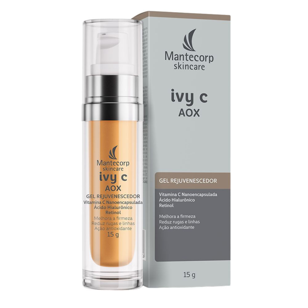 Ivy C Aox Mantecorp Gel Rejuvenescedor 15g em Oferta na Shopee