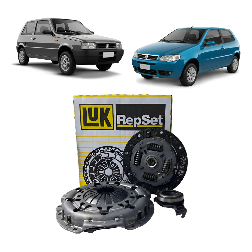 Kit Embreagem LUK Original Fiat Palio Uno Siena 1.0 / Fiorino 1.3 618301700 Peça Automotiva