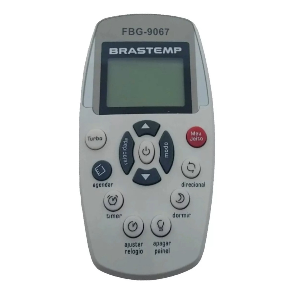 Controle Remoto Para Ar Condicionado Brastemp Ative FBG 9067 SKY 9067