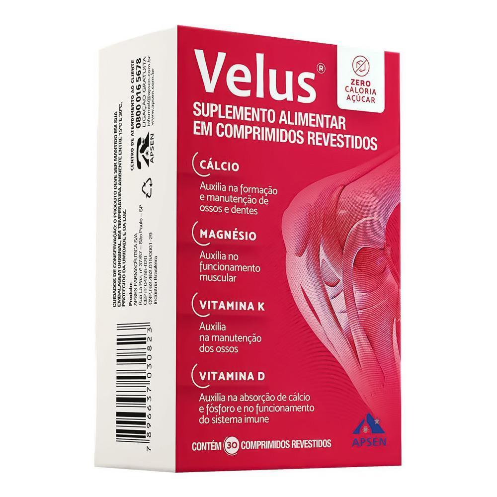Velus Magnésio Com 30 Comprimidos Suplemento Comprimidos em Oferta na Shopee