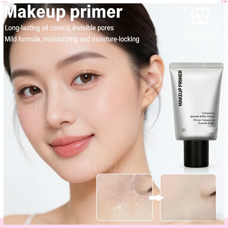 Primer de Maquiagem 30ml | Camera On Smooth Blur|Base Hidratante|Pores Suaves|Controle de Oleosidade