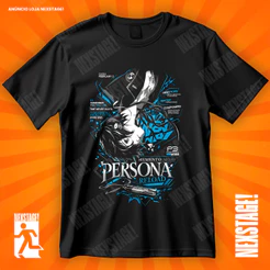 Camiseta Persona 3 Reload Makoto Yuki Memento Mori Blusa De Jogo Geek Camisa 100% Algodão Adulto Plus Size Infantil