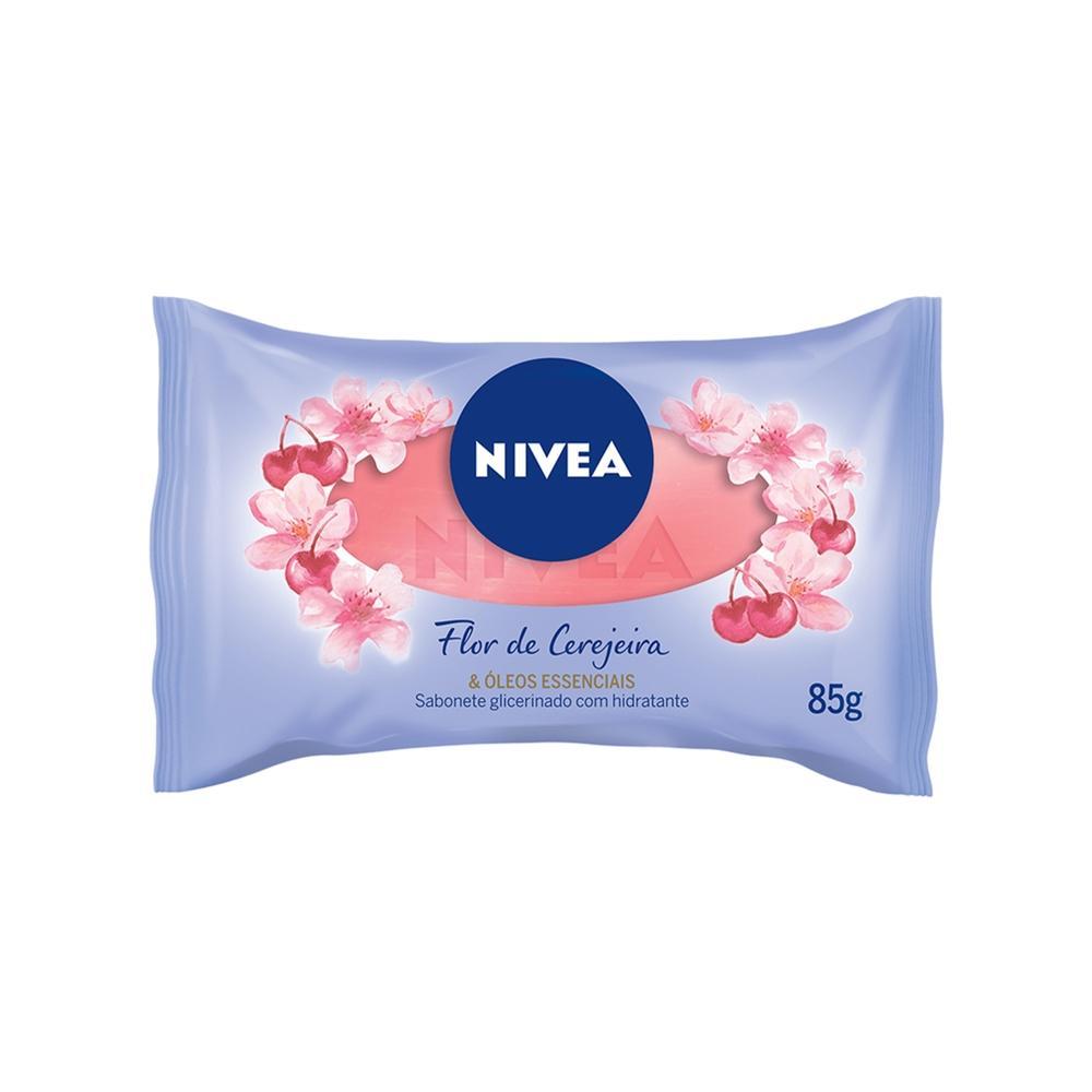 Sabonete em Barra Nivea Flor de Cerejeira e Óleos Essenciais 85g em Oferta na Shopee