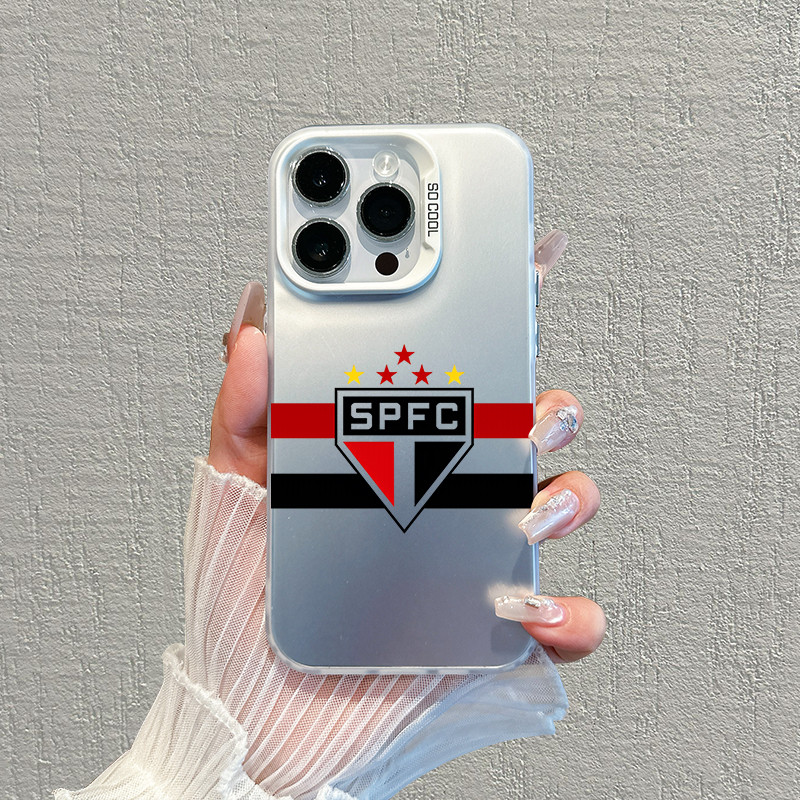 Capinha Capa São Paulo Celular para iPhone Samsung 11 12 13 14 15 16 17 Pro Max Plus S25 S24 S23 A73