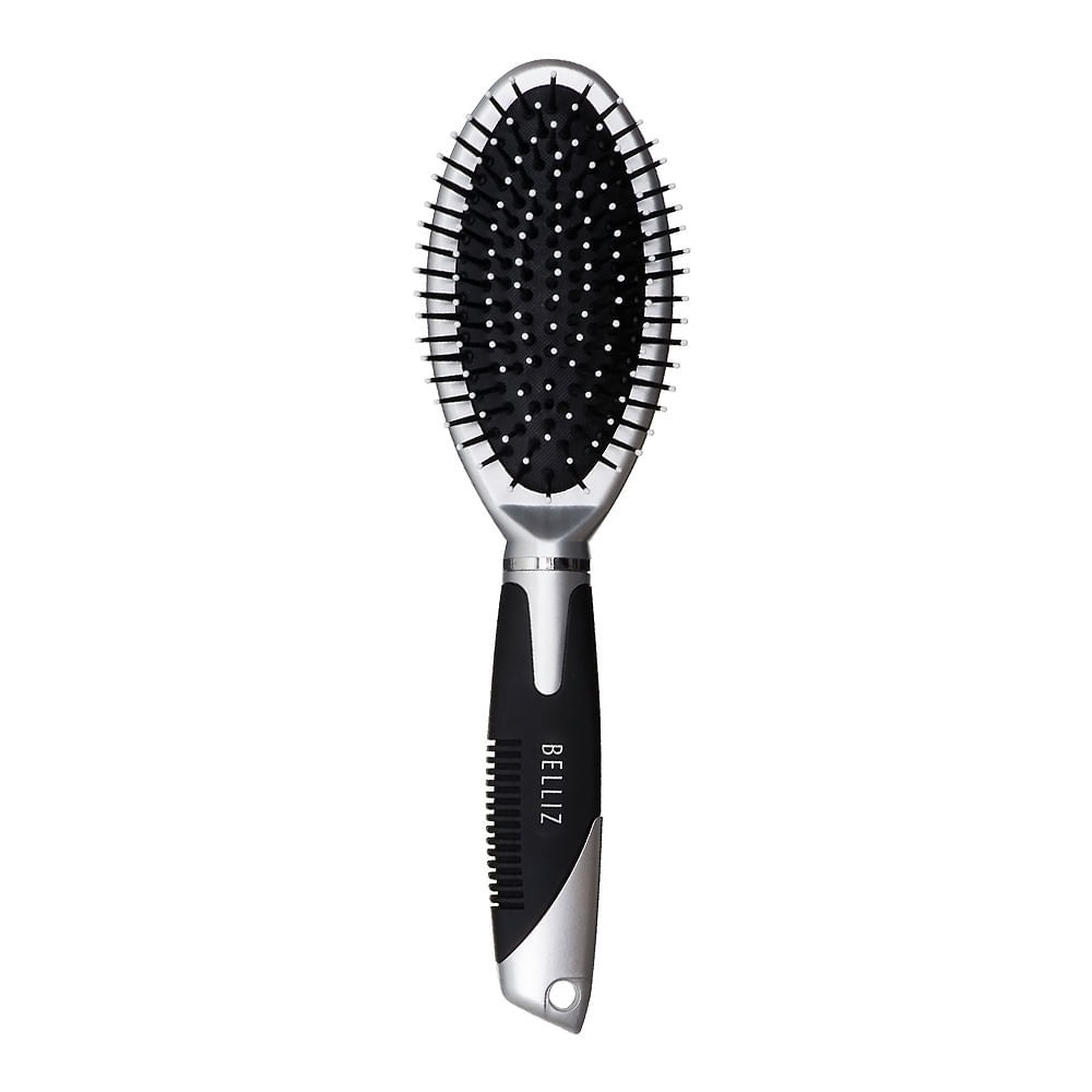 Escova de Cabelo Belliz Profissional Oval Almofadada Ref. 750 em Oferta na Shopee