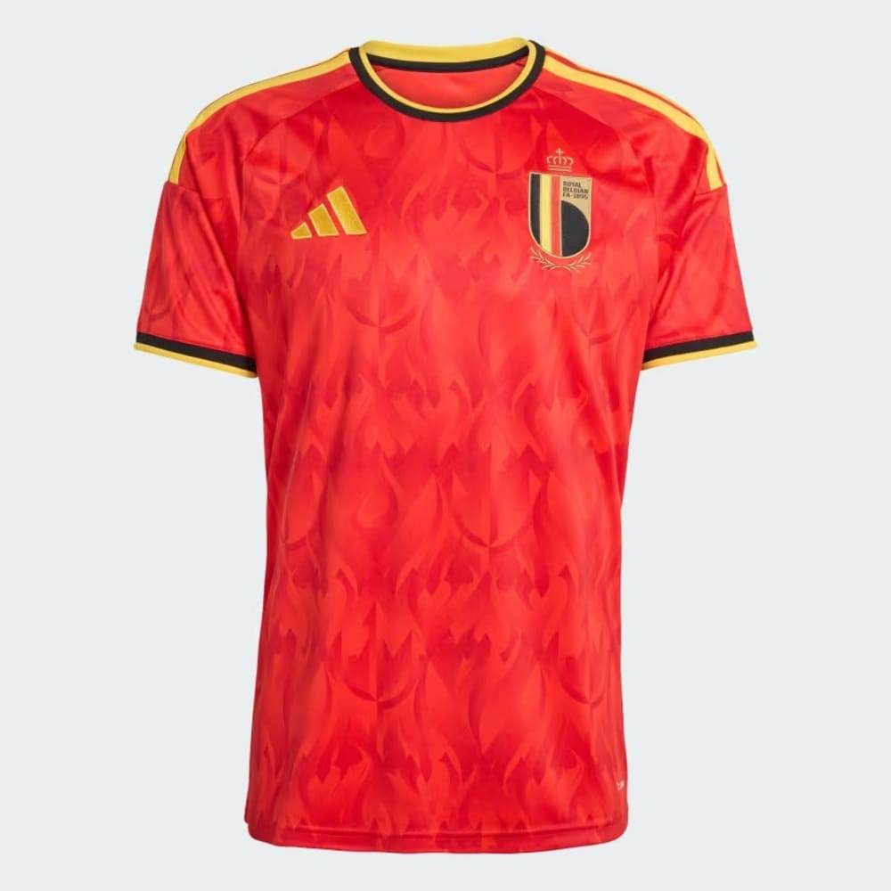 Camisa Bélgica I Adidas Vermelha Oficial
