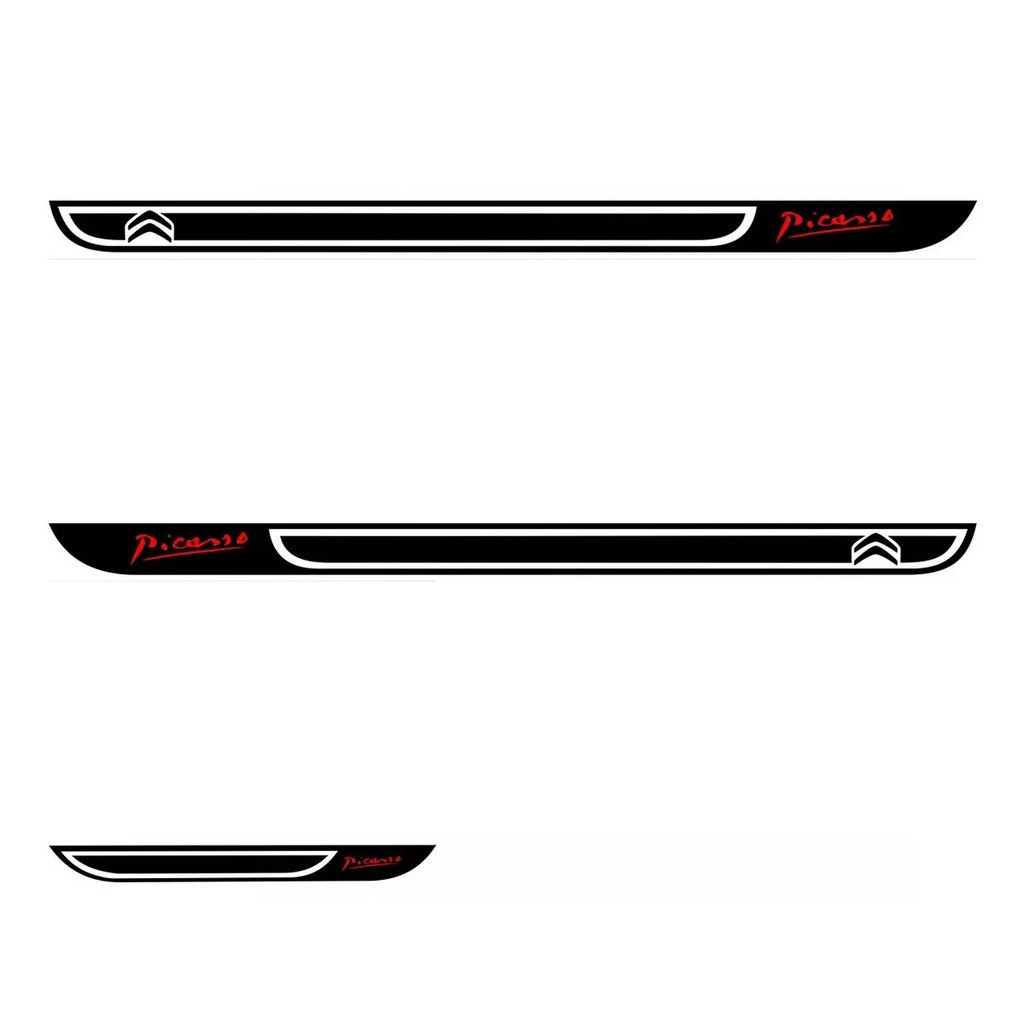 Faixa Adesivos Lateral E Traseira Sport C3 Picasso 11 A 15