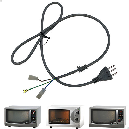 Tomada Cabo De Força Para Forno Eletrico Fischer 220v 10a Original