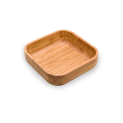 Bowl Em Bambu Quadrado - Oikos