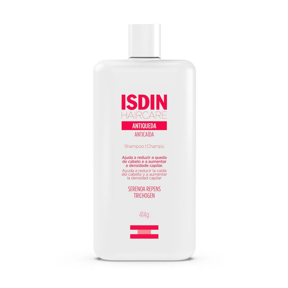 Shampoo Isdin Haircare Antiqueda 414g em Oferta na Shopee