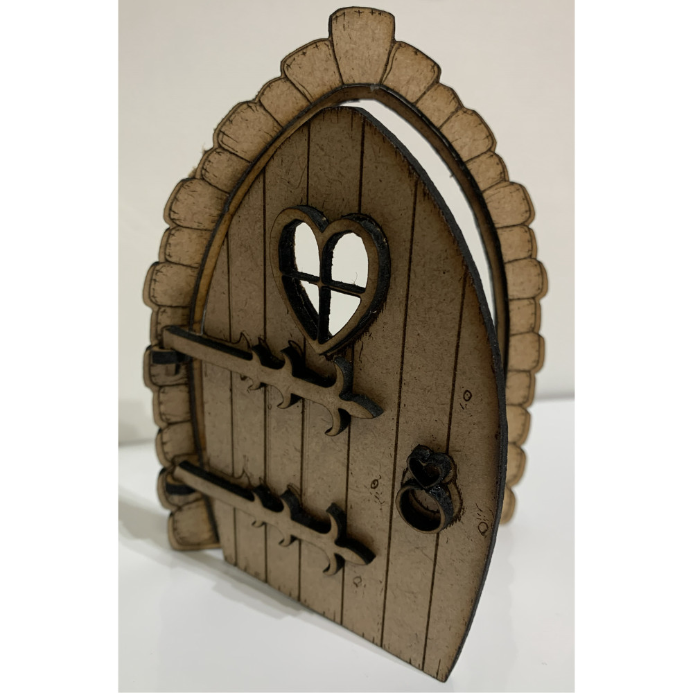 Porta Mágica de Fadas em MDF 3mm – Decoração Encantada Infantil