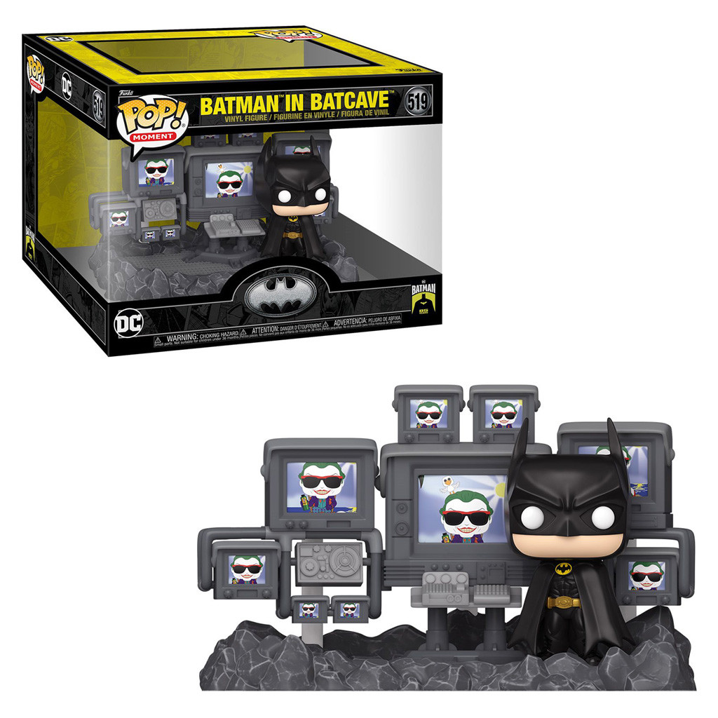 FUNKO POP MOMENT 85TH ANNIVERSARY - BATMAN IN BATCAVE #519