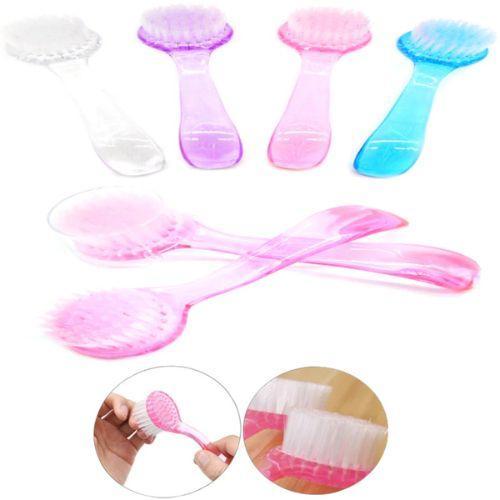 Kit 6 Peças Escova unhas Escovinha Acrilica Para Limpeza De Unhas Higiene Multiuso