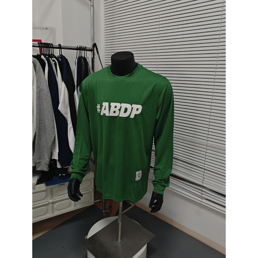 ABDP americano solto esportes de manga comprida tiro terno basquete esportes Fitness lazer confortável impresso em torno