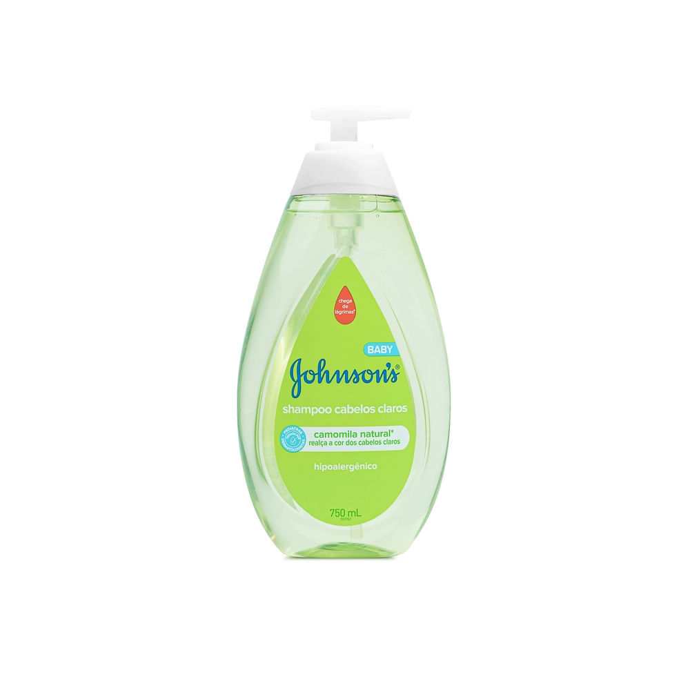 Shampoo Johnson's Baby Cabelos Claros 750ml em Oferta na Shopee