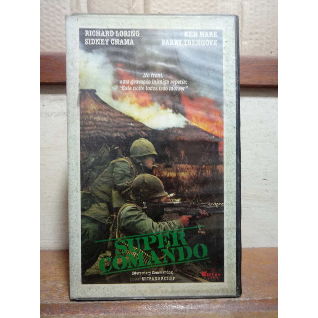 vhs Super Comando - Richard Loring
