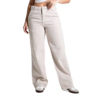 Calça Sarja Sawary Wide Leg Petit - 281366 em Oferta na Shopee