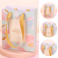 20 SACOLA PÁSCOA MINI 16X13X7CM CELEBRAR 5719 ( PASCOA JANGO 2026 )