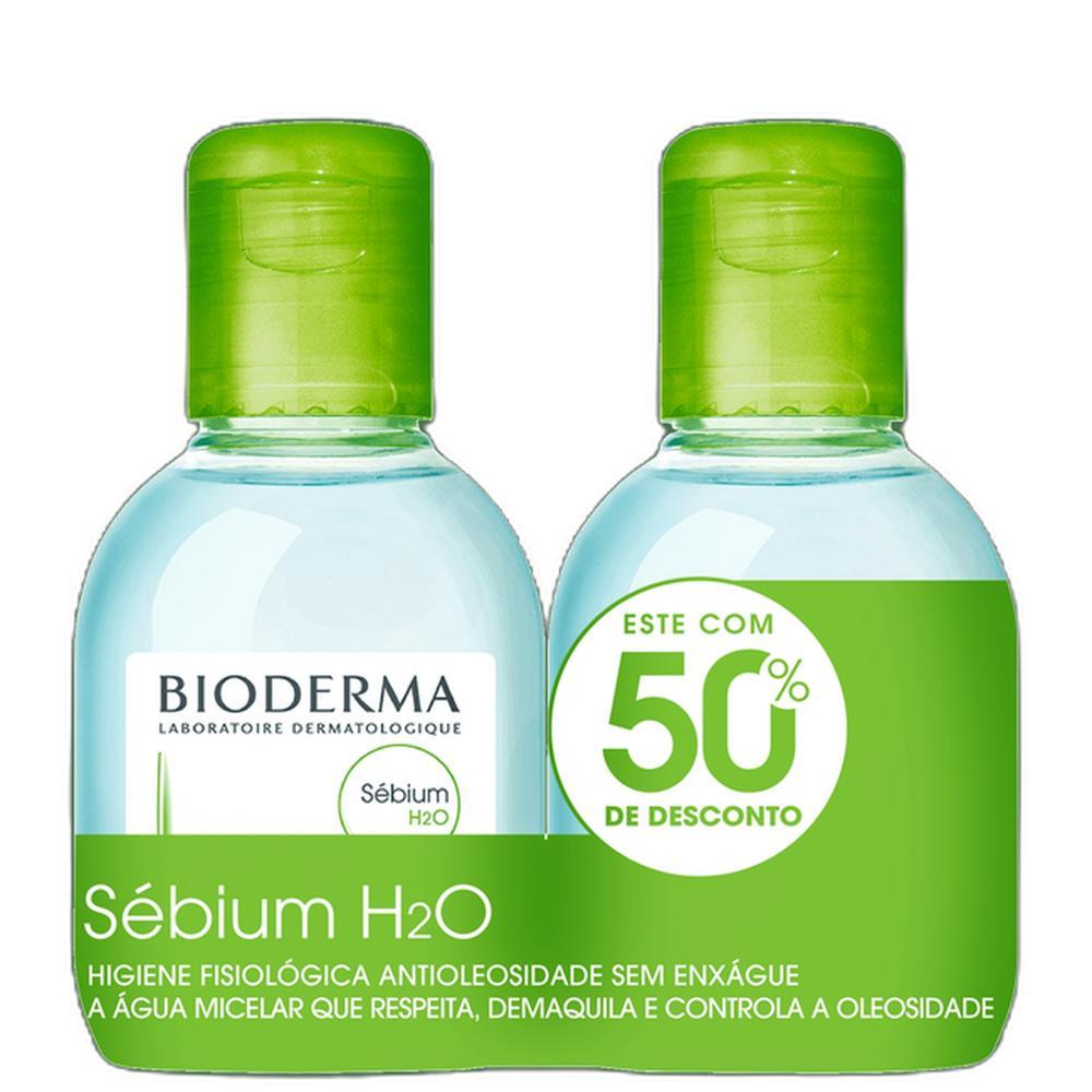 Kit Bioderma Sébium H2O Duo - Água Micelar 2x100ml