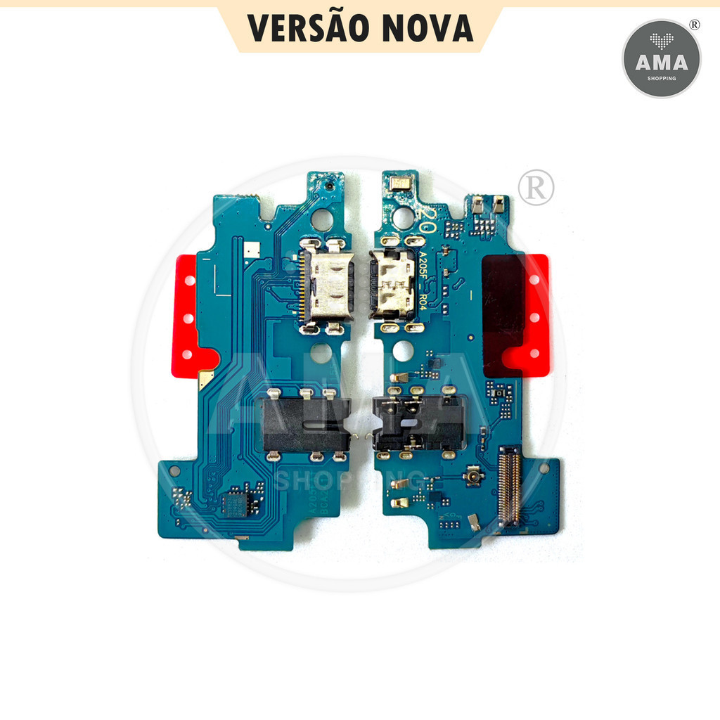 【Samsung Galaxy A20】A205 Celular Turbo Placa De Carga Conector Dock De Carga Promoção