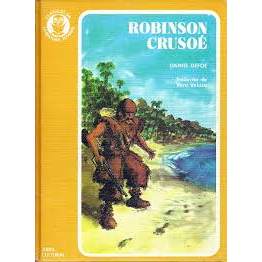 Livro Robinson Crusoé Clássicos da Literatura Juvenil Volume 21 de Daniel Defoe e Ilustrações de Walter Hüne 7876253
