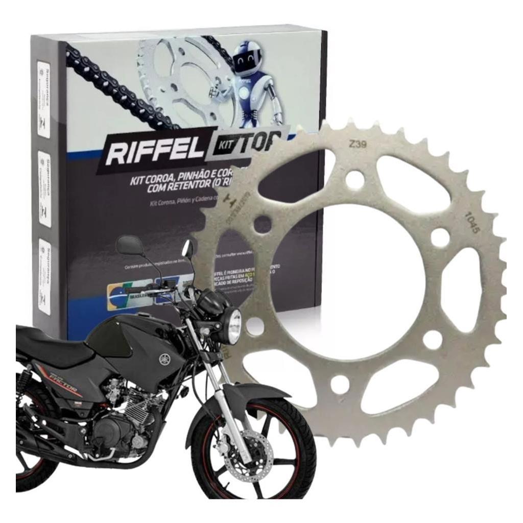 Kit Relação Transmissão Fazer 150 Factor 125 150 YBR 125i Riffel