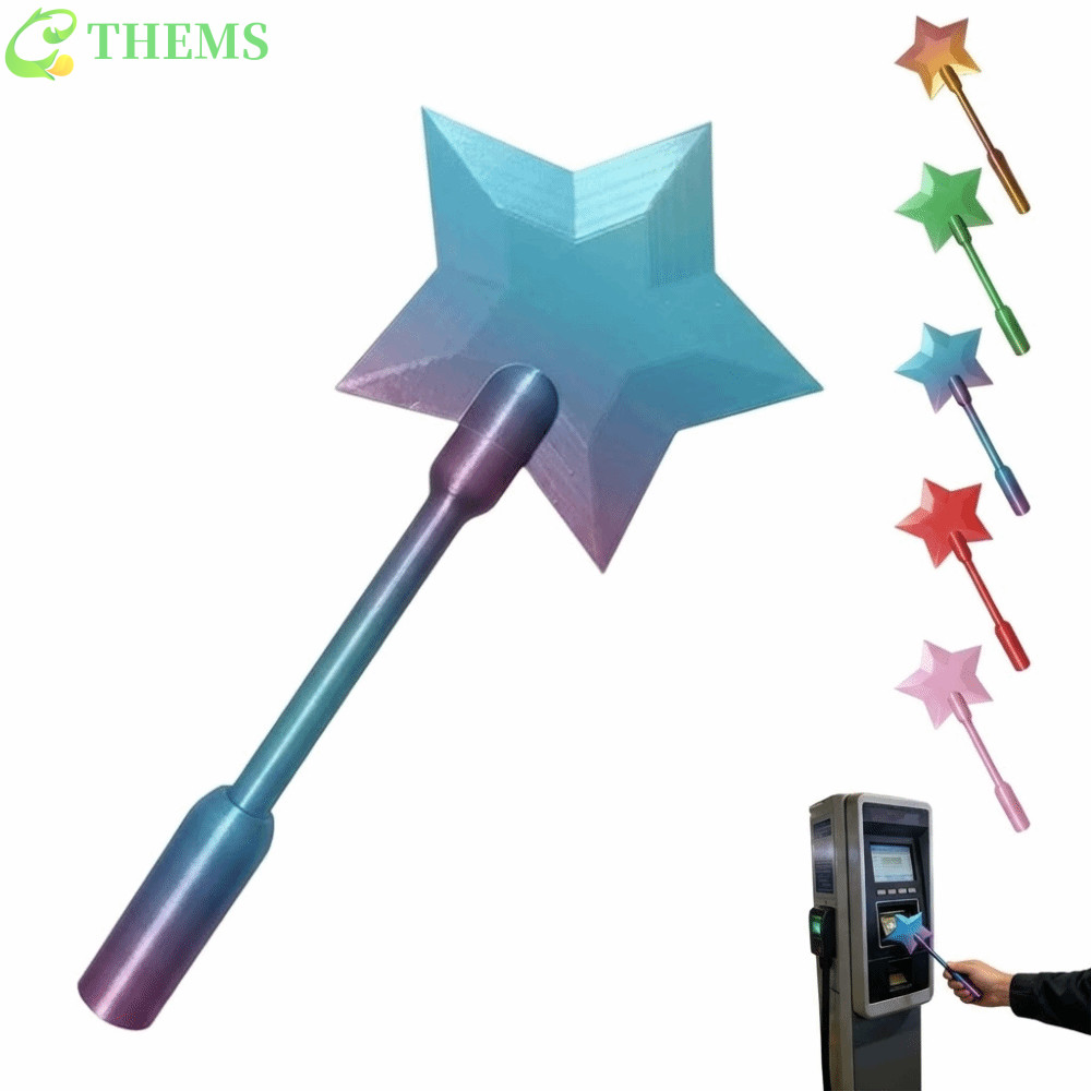 Luva De Pagamento Sem Contato THEMS , Torneira De Varinha Impressa Em 3D Leve Portátil Para Pagar , Porta-Cartão De Créd