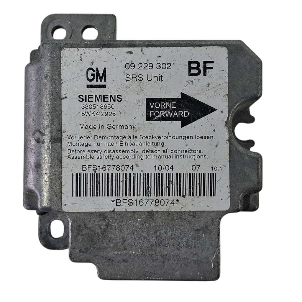 Módulo Airbag Siemens Chevrolet Astra 1999/2011 330518650Bf