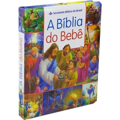 A Bíblia Do Bebê | Letra Normal | TNL | Capa Dura Ilustrada Azul