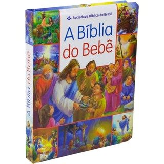 A Bíblia Do Bebê | Letra Normal | TNL | Capa Dura Ilustrada Azul em Oferta na Shopee