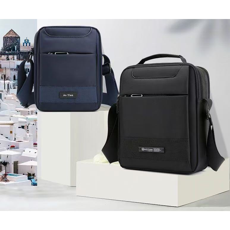 Bolsa Tiracolo Masculina De Mão Alta Capacidade Multifuncional Impermeável - ALINA em Oferta na Shopee
