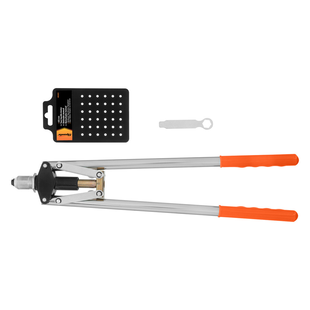Rebitador Manual Alavanca Sparta 45cm Reforçado 3,2 a 4,8 mm