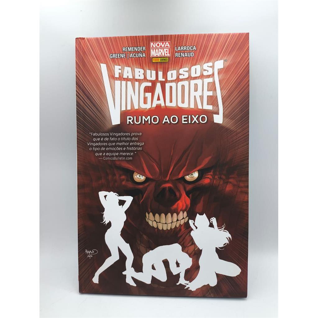 FABULOSOS VINGADORES - RUMO AO EIXO autor LARROCARENAUD/REMENDER/ACUÑA/GREENE