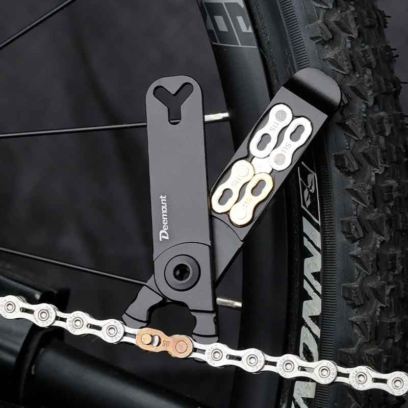 Ferramenta de Reparação de Corrente de Bicicleta, Alicate de Corrente, Ferramenta de Remoção de Núcleo de Válvula com Al