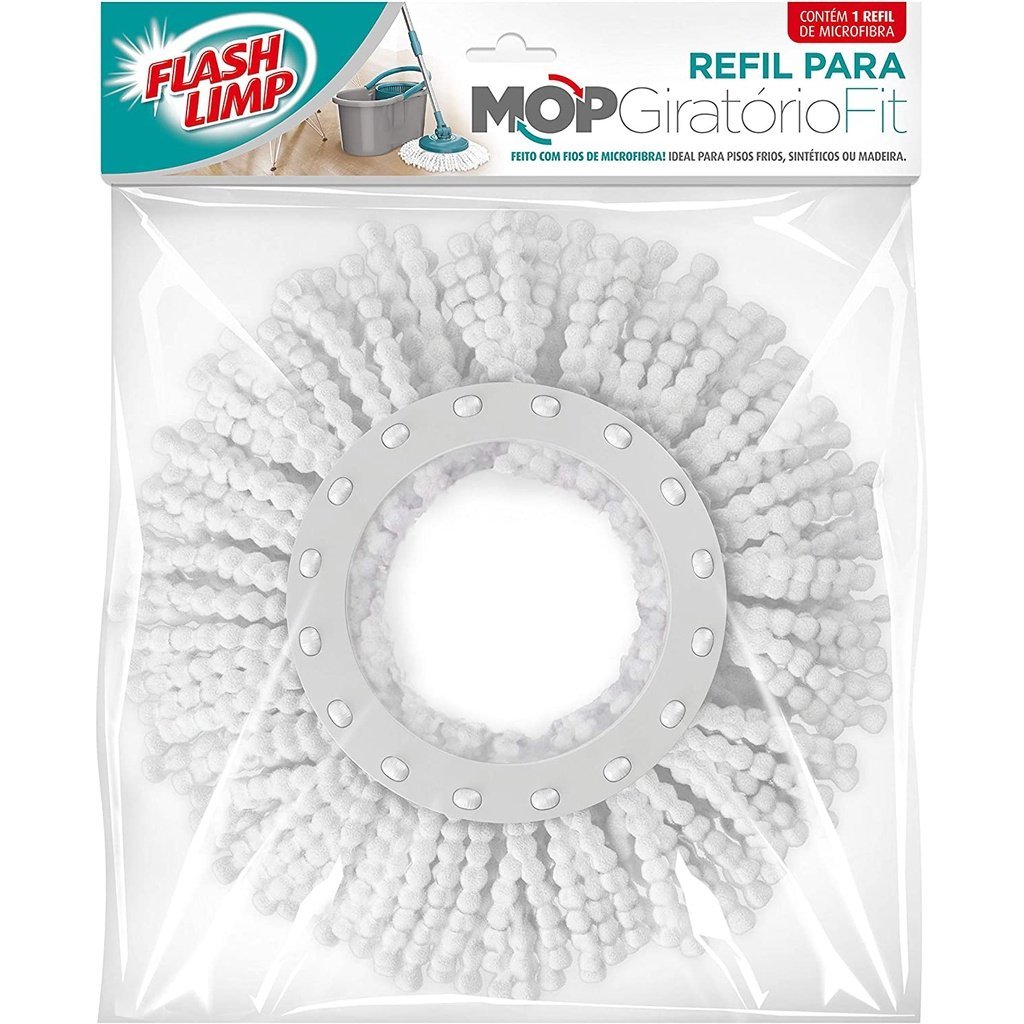 FLASH LIMP REFIL PARA MOP GIRATORIO FIT RMOP5011