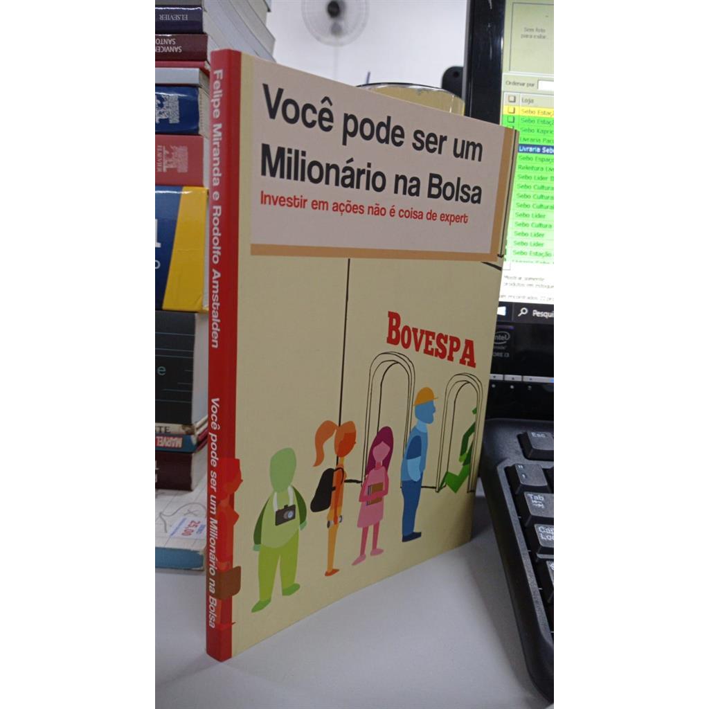 Você pode ser um Milionário na Bolsa autor Felipe Miranda