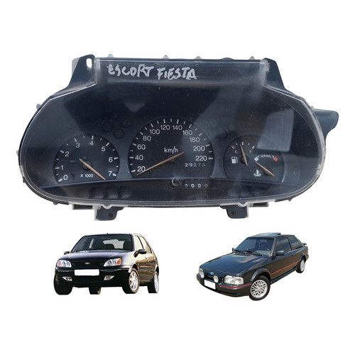 Painel Instrumento Ford Escort Fiesta 1996 2000 2004 Preto