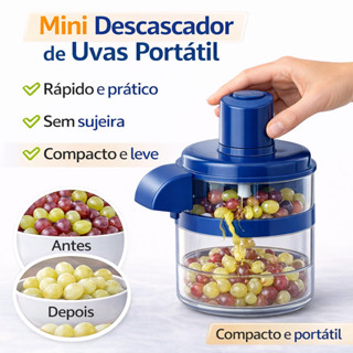 Descascador Elétrico Automático Portátil para Alho Frutas Tomate e Legumes em Oferta na Shopee