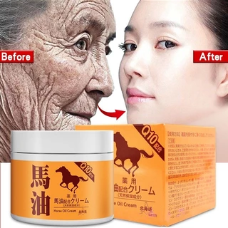 Creme hidratante óleo de cavalo removedor de rugas faciais mais firme, a elevação anti-envelheciment