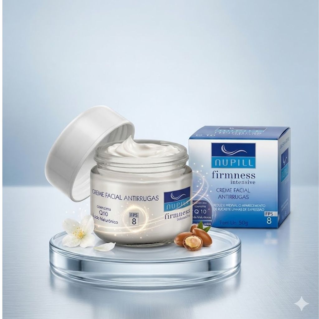 Creme Hidratante Facial Nupill Antirugas Q10 50g