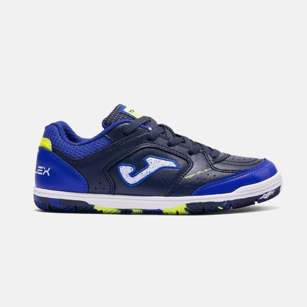 Chuteira de Futsal Joma Top Flex Infantil - Azul