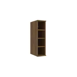 Nicho Aéreo Garrafeiro 4 Nichos Celeste Kappesberg 100% MDF Nogueira 20cm