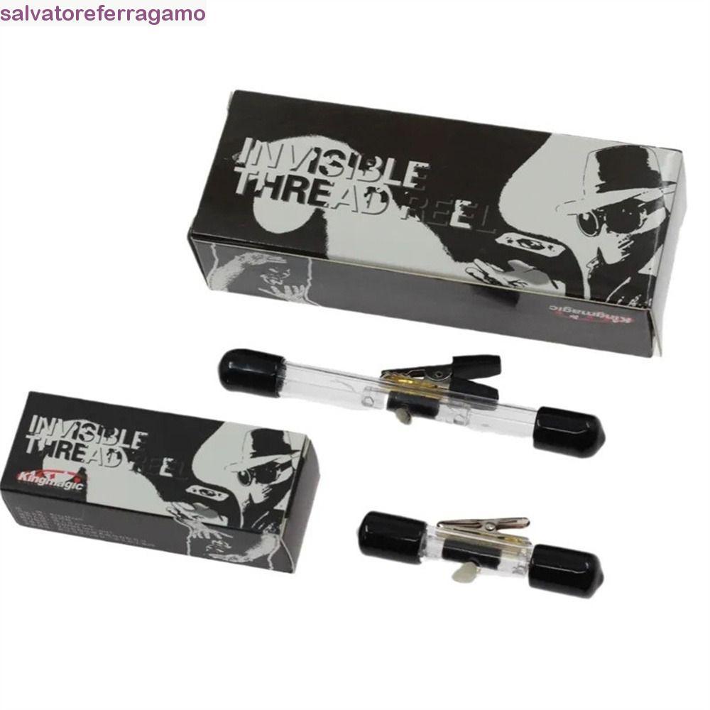 Linha Invisível SALVATOREFERRAGAMO ITR , Mini Carretel Retrator De Mágica Grande , Mentalismo