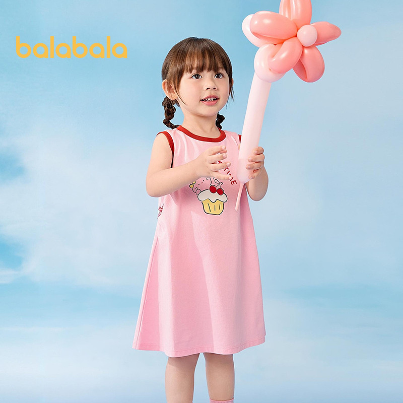 balabala Vestido Meninas Arco 2026 Verão Doce Adorável Estilo Princesa Para Festa De Casamento Evento De Aniversário Fér