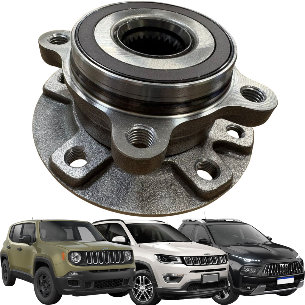 Cubo de Roda Dianteira ROC para Toro Compass Renegade 1.8 2.0 2.4 4x2 4x4