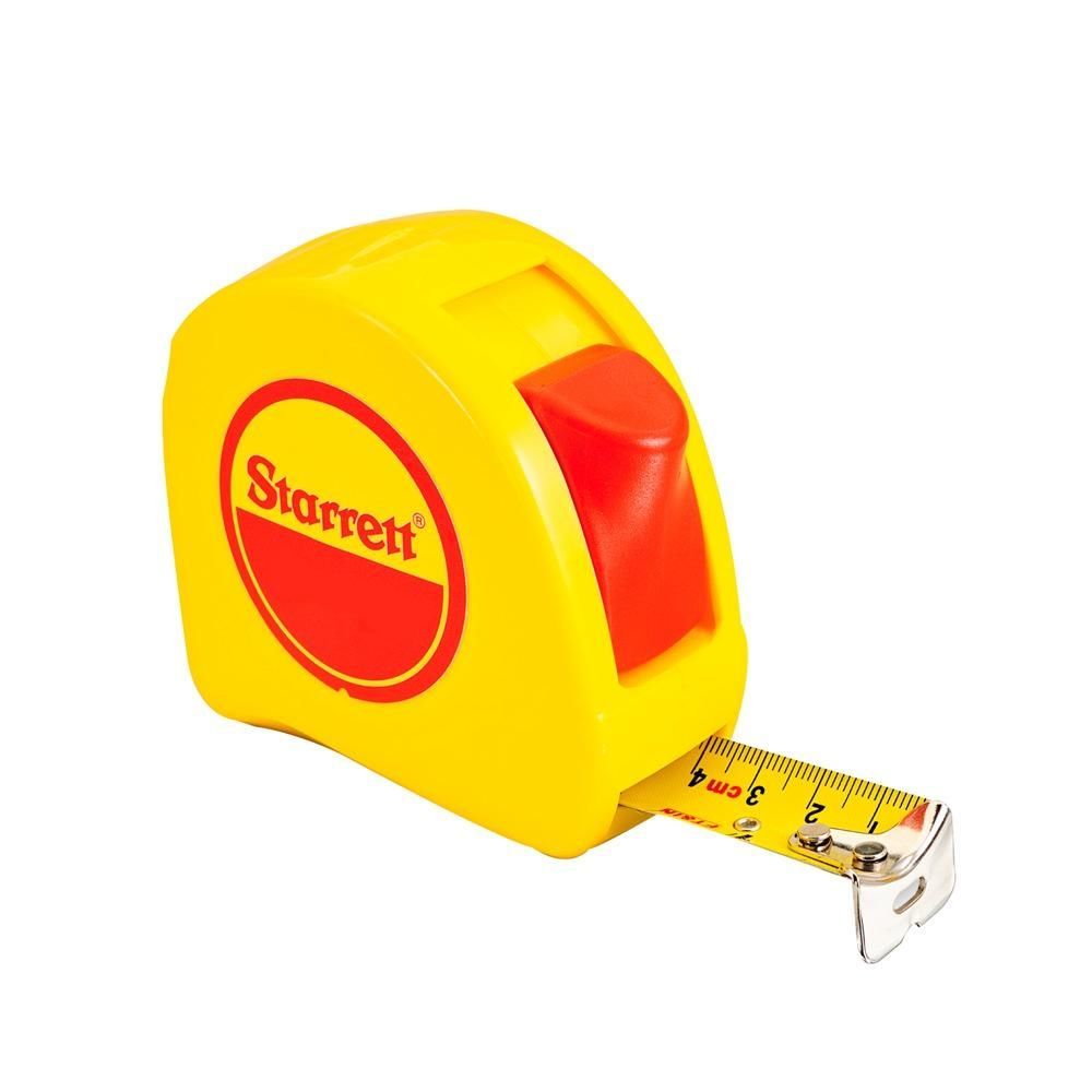 Trena com fita de aço 25 mm x 10 m com trava - KTS1-10ME-S - Starrett